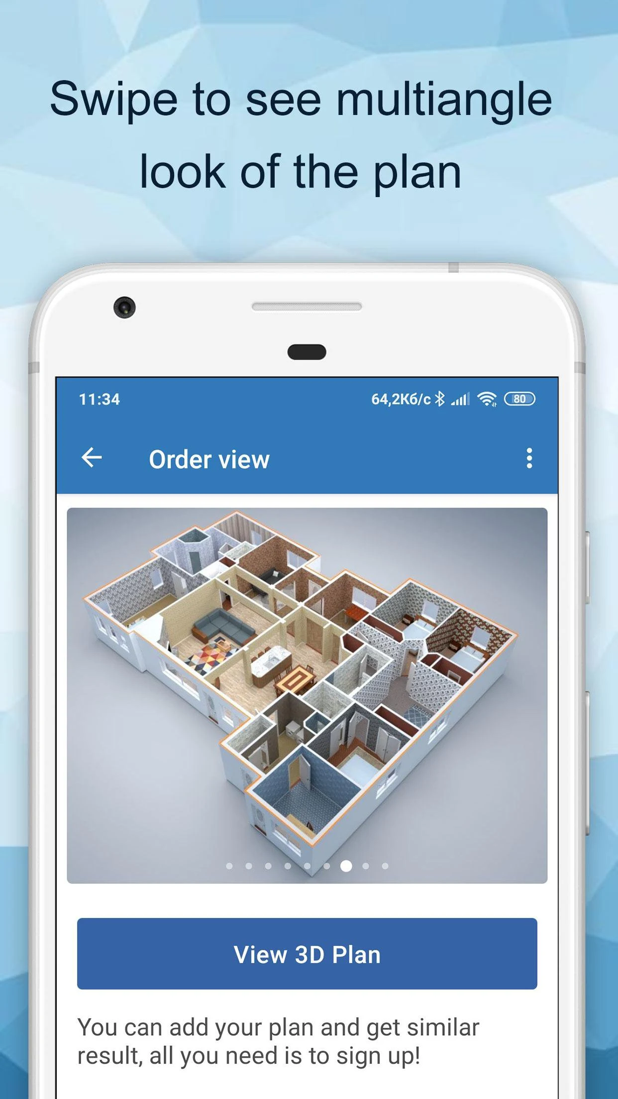 3D Home Design Plan screenshot